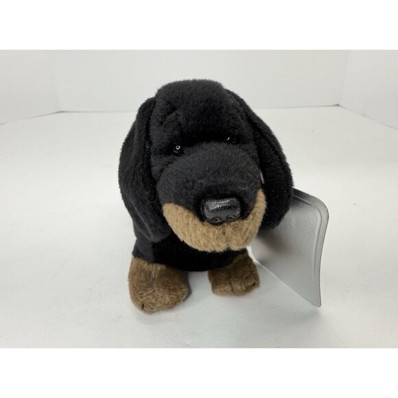 Vintage Stuffins Lumpy’s Gang 1997 Black Bean Bag Dachshund  License NO. K-9 - Picture 6 of 10